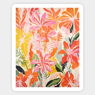 Boho Tropical Jungle Floral Sticker